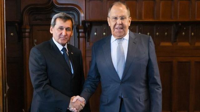 Turkmenistan and Russian Foreign Ministers met in Moscow