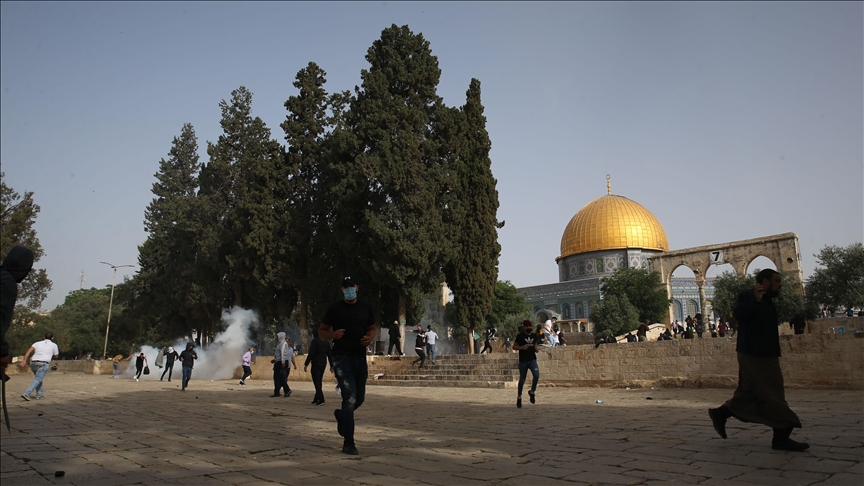 Raids by Fanatic Jews on Al-Aqsa Mosque Continue