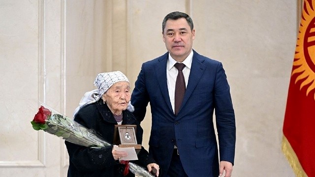 A ceremony of awarding state awards was held in Kyrgyzstan