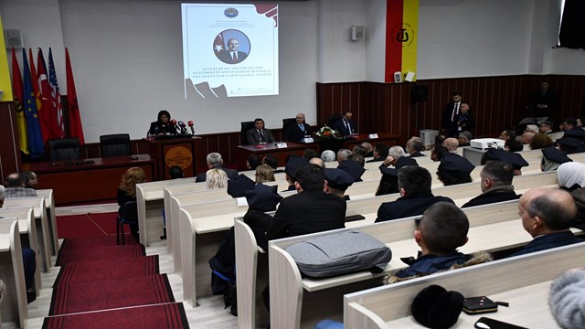 A conference on "The search for a new global system" was organized in North Macedonia.